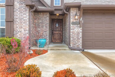 Custom front door.