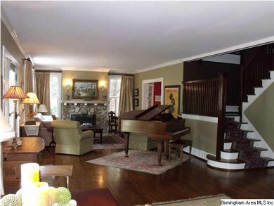 Large grand rooms with gorgeous details.