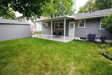 Newer covered patio