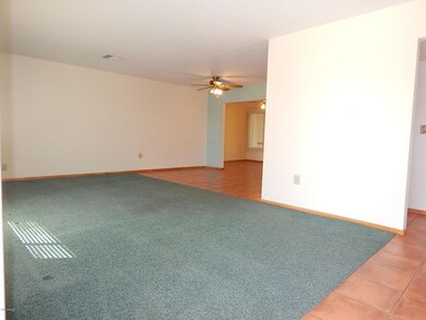 Living room from front door