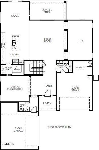 4402D floor plan first floor