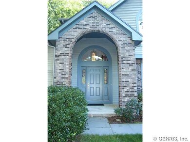 Exterior Front. Welcoming front entry.