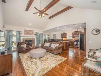 Incredible open floor plan and Family Room with co