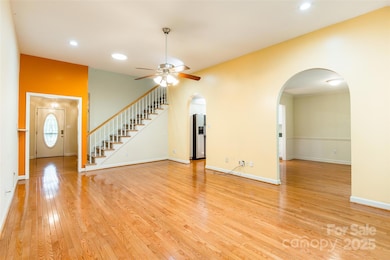 Family Room opens to Kitchen & Dining