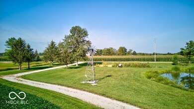 30-foot Windmill powers the ponds aeration system. The aerator proves oxygen to the water. Windmill is included in the sale.