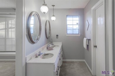 Has 2 walk in closets and private area for tub and