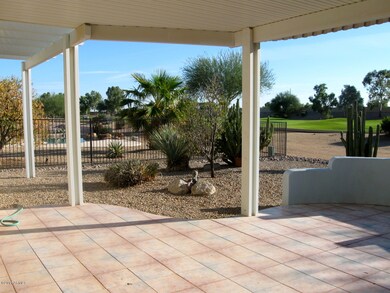 Amazing backyard with golf course views!