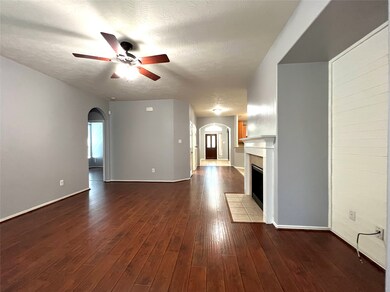 View of entry from Family Room