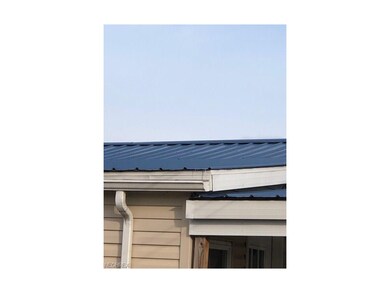 Newer metal roof