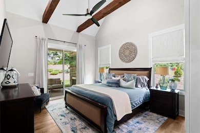 Peaceful primary suite with room to unwind at the end of the day.