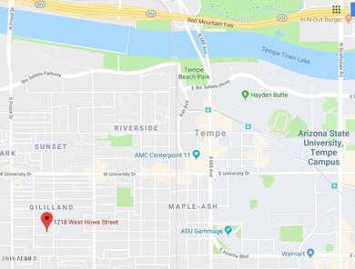 1218 Howe - map