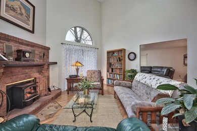 This home offers a formal living room and separate