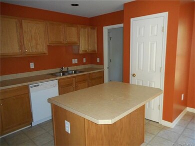 Pantry and door to laundry room