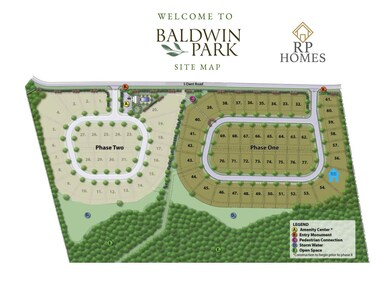 Baldwin Park Site Map