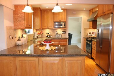 Solid counters, hardwood floors.