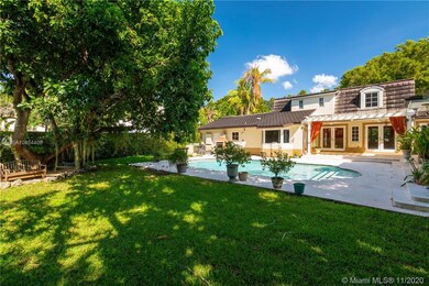 backyard and pool