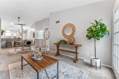 OPEN FLOOR PLAN IN THE MAIN LIVING AREA PROVIDES P