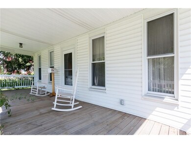 Nice size front porch