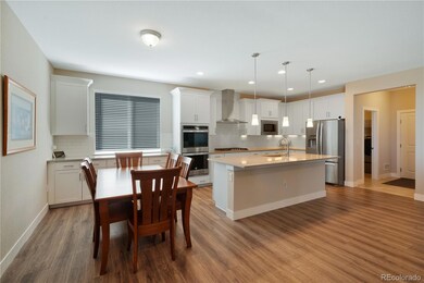 dining area with built in buffet, great serving station