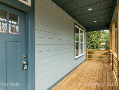 Full Length Front Porch with Recessed Lights