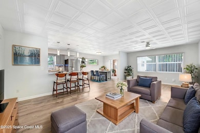 Living/Kitchen/Dining (staged)