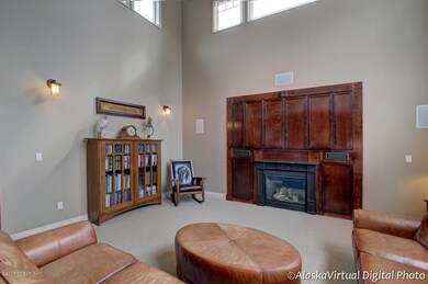 Custom media center & direct vent firepl