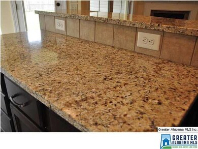 The granite is beautiful