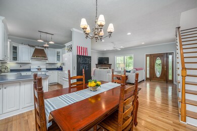 Directly inside the front door you are greeted with open concept living and great flow!