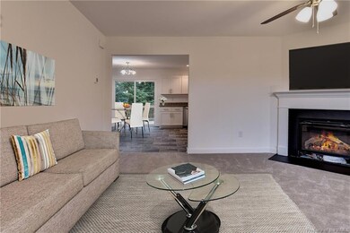 Living room area w/View to Kitchen