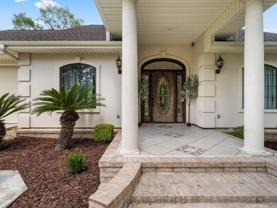 Welcoming porch