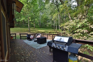 Pleanty of space of the deck for outdoor entertainment.