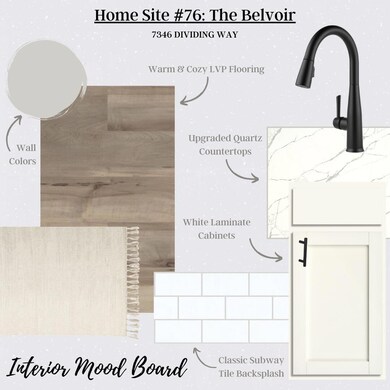 Homesite 76 Interior Mood Board