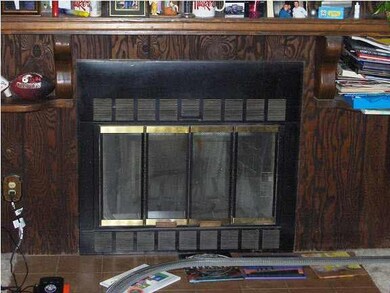 Wood Burning Fireplace