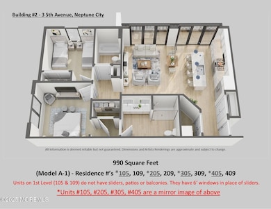 Building #2 - Overhead Floor Plan A-1