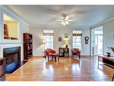 Large open floor plan.