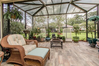 Screened lanai