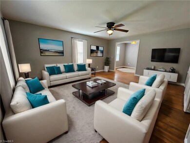 Front entry into living room - Just Imagine decorating like this virtual photo