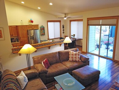 1326 Lithia 154 Living to kitchen lighte