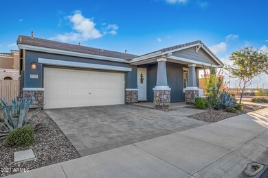 Front yard landscaping maintained by HOA