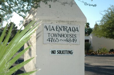Entry to Townhomes