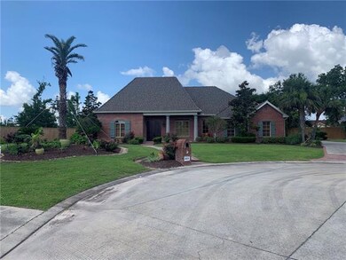 Beautifully landscaped yard