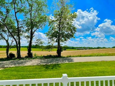View out the front of home