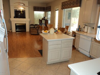 Kitchen Open to Family Room