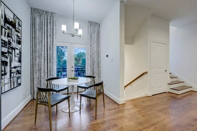 2nd floor breakfast or dining area with juliette b