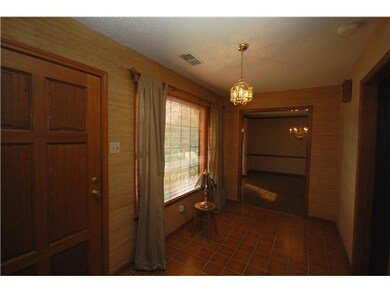 Formal entryway into the home.