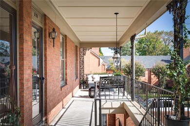 Courtyard Entrance and Private Porch