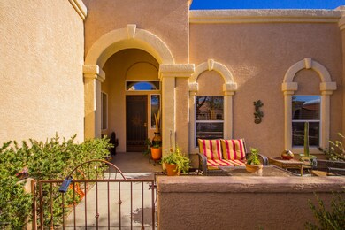 Running Coyote courtyard
