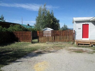 Shed in Fenced Yard