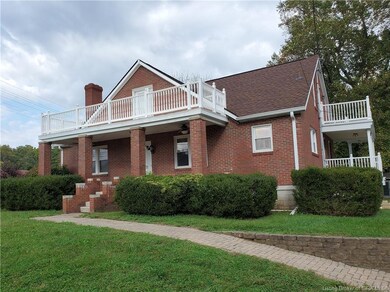 Front view main house