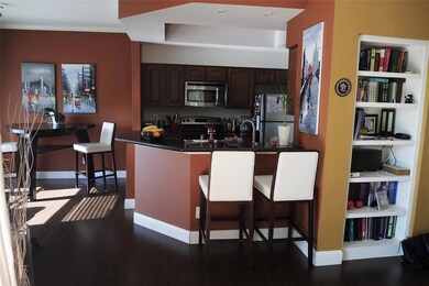 Kitchen featuring appliances with stainless steel